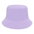 Quick-dry lavender bucket hat with lightweight fabric and sun protection stitching - M (56-58cm) / Purple