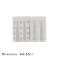 Witte siliconen vorm voor 5,3cm kogelvormen, gereedschap voor taartversiering bij games - Stijl 5-Enkele Kogel-Grijs