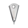 Triangle multifunctional can opener in silver grey with metallic finish and opener head - Extra Large / Gray