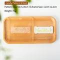Merry Christmas acrylic fondant stamp for candy pattern cakes with 8.6x2.9cm dimensions - QA0961-Candy Pattern B