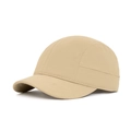 Gorra de béisbol de visera corta color caqui en nailon ligero y transpirable secado - Caqui