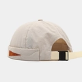 Gorro docker beige de secado rápido con etiqueta Magic Club y correa ajustable - Beige