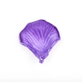 Single pack of purple artificial rose petals with realistic silk texture for weddings - Deep Purple Gradient