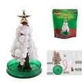 DIY magic growing Christmas tree crystal kit with components and packaging - Large Bagged / White