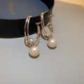 14# Hoop - Golden Layered Pearl