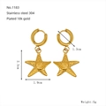 Spiral Seestern / Gold