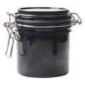 Eyelash extension glue storage container with airtight seal and activated carbon filter - 200ml / Black