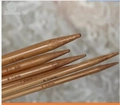 Bamboo knitting needles set with sizes 5mm to 10mm for DIY handmade scarf weaving - Chunky Knit