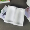 Transparent acrylic dome cloche with custom white foam packaging for crafts - 9*20CM Glass Dome + Foam Packaging
