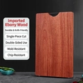 Premium solid ebony wood cutting board, 40x30x3cm size for 3-4 persons use - Thick Whole Wood 40*30*3cm