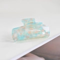 Grande pince a cheveux en acrylique elegante pince griffe en acetate pour femmes coiffure - Pince Acétate 129
