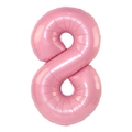 Número 8 Rosa Caramelo