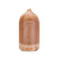 Ultrasonic humidifier with light wood grain finish and vertical grille design for home use - 100ml / Light Wood Grain