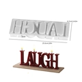 Καλούπι σιλικόνης LAUGH για χύτευση ρητίνης και αρωματικά κεριά DIY 25,5x8,7cm - Γέλιο