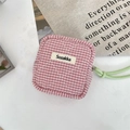 Quilted Fine Red Plaid