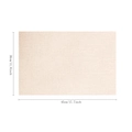 Tovaglietta in lino con motivo botanico 30x45cm beige resistente al calore per tavolo - Stile di Design Personalizzato (Personalizzato) / 45*30cm