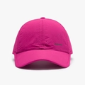 Casquette de sport rose fuchsia en mesh à séchage rapide avec imprimé sport respirant - Rose rouge