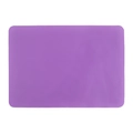 Large purple rectangular silicone mat with rounded corners and smooth matte finish - Purple