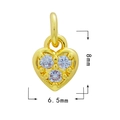 Gold - Heart 545