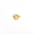 Minimalist gold 'D' letter charm bracelet with sparkling zircon pavé setting and slider - Letter D(6184295114146)