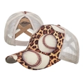 Baseball Leopard Print (B1027)