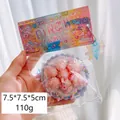 Weiches Erdbeertörtchen Pinch Squishy Anti-Stress-Spielzeug mit rosa Glitzer - Sahne-Trauben-Himbeer-Törtchen