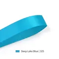 6mm hoge dichtheid polyester lint in diep meerblauw kleurcode 325 voor decoratie - Diep Meerblauw(325)
