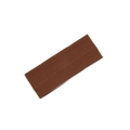 Elastic wide headband for sports in brown knitted fabric with high stretch quality - Brown