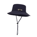 Cappello parasole blu navy ad asciugatura rapida con coulisse regolabile esterna - 58cm / Blu navy