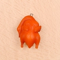 Funny roast duck food model keychain made of realistic synthetic resin with metal ring - Roast Duck - Keychain Style