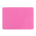 Non-slip rose pink rectangular silicone craft mat with rounded corners for resin DIY projects - Pink