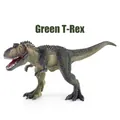 Figura de dinosaurio Tyrannosaurus Rex verde realista con escamas y texturas detalladas - Tyrannosaurus Rex · Verde