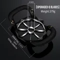 Black 8-blade zinc alloy apple slicer corer with non-slip handles and 2.5cm center - Bubble Bag Pack / Upgrade-8 Blades / Black