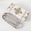 4-Piece Set with Box (Oval Tray + Bell) Silver