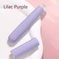 Pennello labbra portatile in silicone lilla con testa tonda per trucco perfetto - Versione Aggiornata 2.0 / Lilla