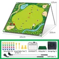 Set de juego de golf para exterior con alfombra de objetivo y bolas adhesivas - 7888-55D Diana de golf grande