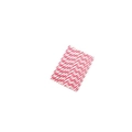Pink and white striped paper straws for rainbow unicorn birthday party table decor - Rainbow Unicorn Straws