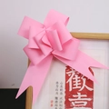 Pink decorative large ribbon bow for wedding car mirrors and gift wrapping - 45# Elegant Pink 10Pcs/Pack