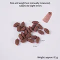 Miniature resin brown sausage model for DIY food crafts 0.9cm x 0.4cm size detail - 0.9cm Mini Pork Rib