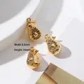 Gold-plated avocado fruit pendant with clear cubic zirconia stones for DIY jewelry - Style 3 Avocado