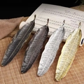 Antique Bodhi leaf alloy incense burner in bronze, dark grey, silver and gold finishes - Gold Leaf