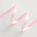 Pink satin ribbon with smooth glossy finish for DIY cake baking and floral decoration - 1CM Double Sided Satin Ribbon [Light Pink] 80 Yards