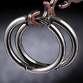 Classic silver round hoop earrings for men in polished stainless steel minimalist style - Silver Mirror Hoop-20mm