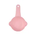 Pink pet food silicone lid spoon for cats and dogs with long handle and hook - Pink