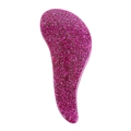 Spazzola per capelli rosa glitterata con setole massaggianti antistatiche e districanti - 18.5cm / Rosa Stellato