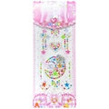 Self-adhesive colorful acrylic crystal gem stickers in heart and star shapes - Heart & Moon Gems / 8.5×21cm