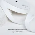 Matte finish off-white milk silk satin ribbon 16mm wide for gift wrapping and hair bows - 1.6CM Wide * 25 Yards / Off-White