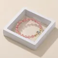 White square PE film suspension jewelry display box for earrings and bracelets - White Transparent PE Film Suspension Box