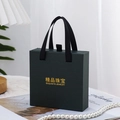 Elegant dark green drawer jewelry box with black handle for earrings and necklaces - Army Green - Exquisite Jewelry / 10*10*3.5CM / Army Green
