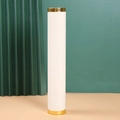 Velvet velvet single-layer cylinder jewelry display stand for watches and bracelets - Single Cylinder Off-White